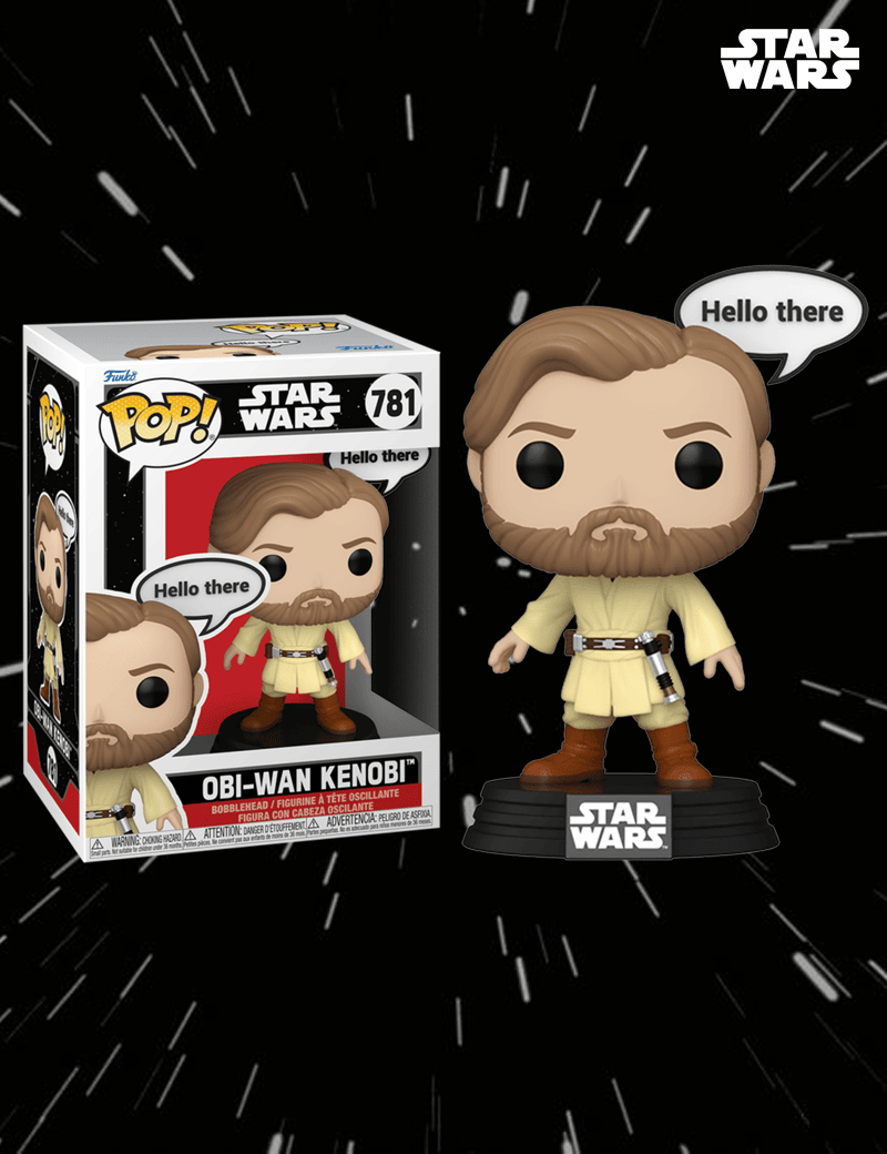 Obi-Wan Kenobi (Hello There) n° 781 - Figurine Funko POP! Star Wars