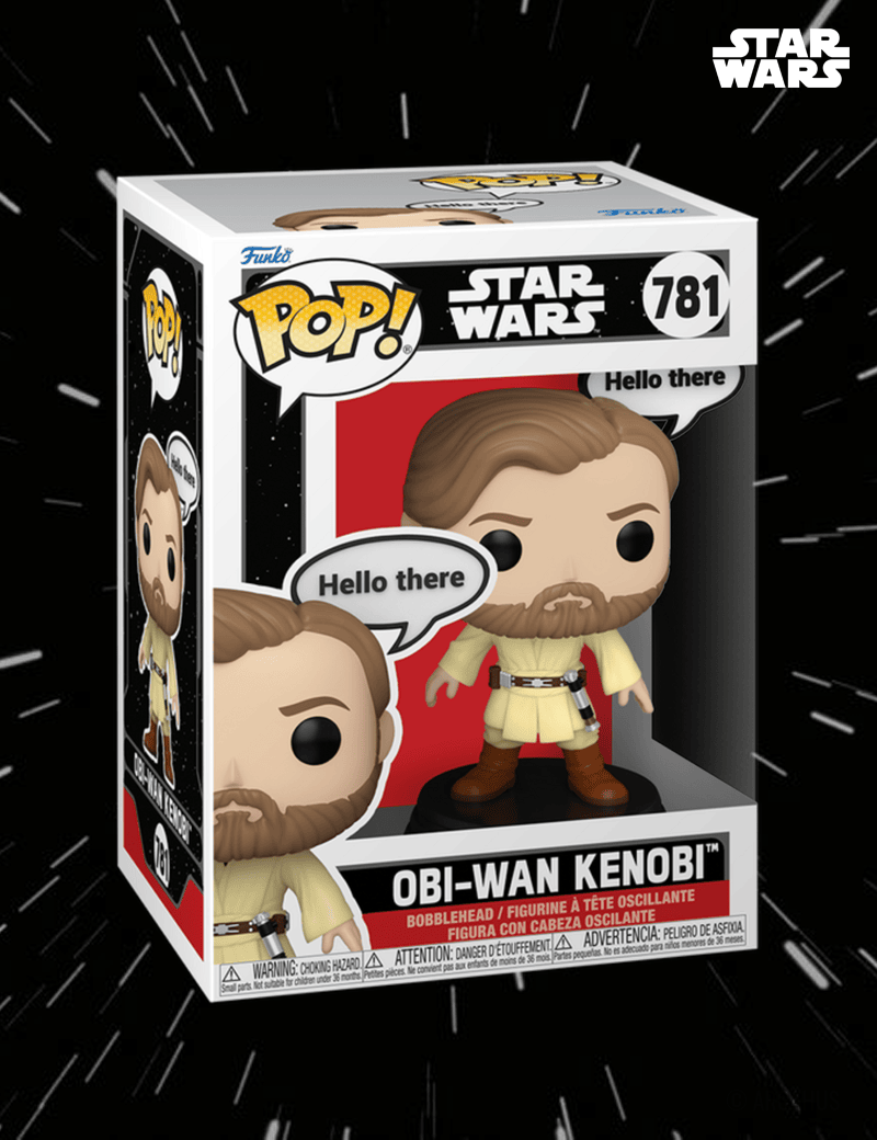 Obi-Wan Kenobi (Hello There) n° 781 - Figurine Funko POP! Star Wars