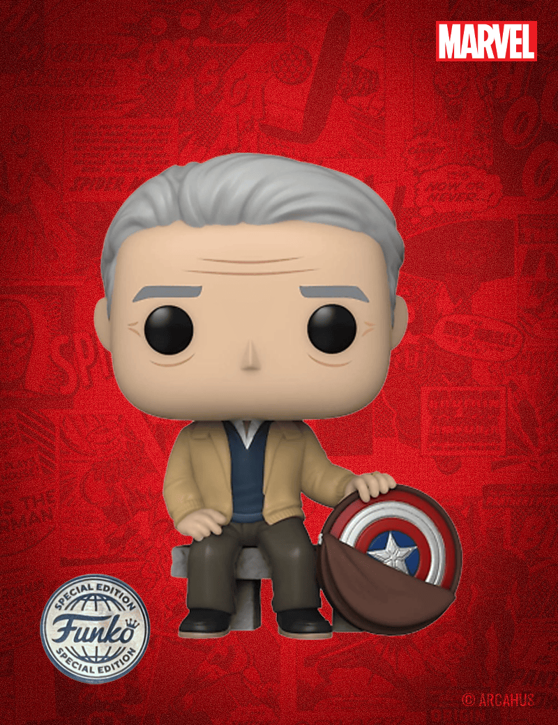Steve "Vieil Homme" n° 915 - Figurine Funko POP! Marvel Studios Avengers Endgame