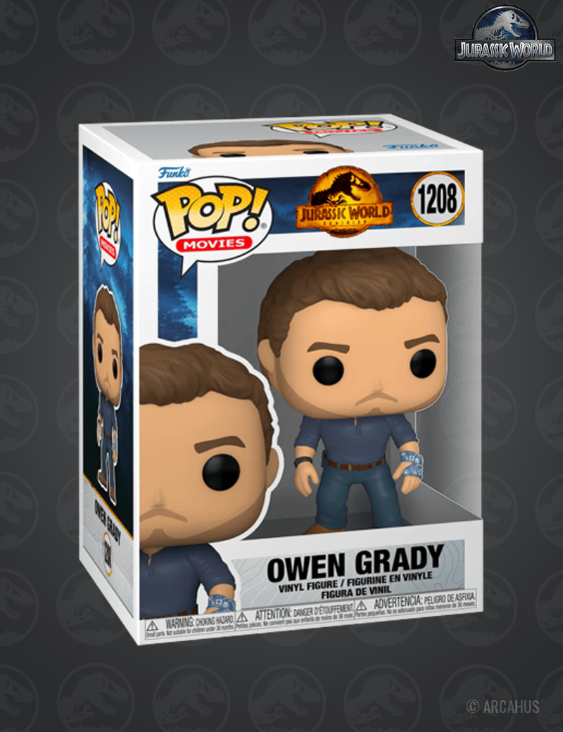 Owen Grady n° 1208 - Figurine Funko POP! Jurassic World Le Monde d'Après