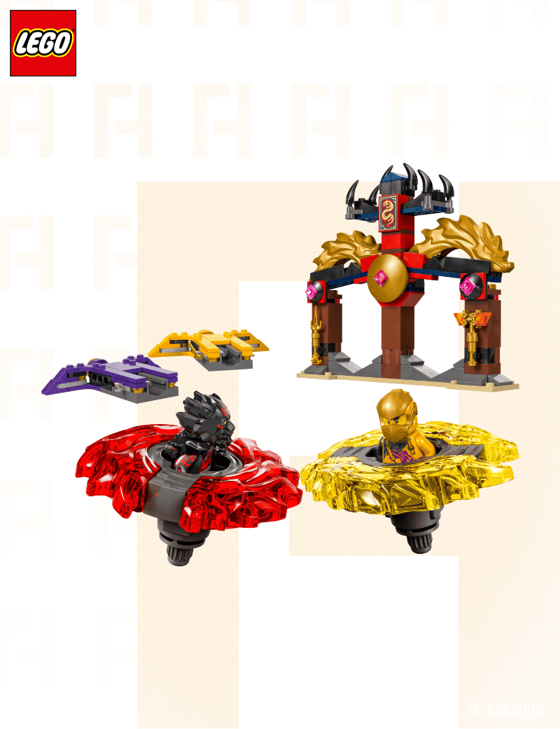 Pack de combat Spinjitzu du dragon - LEGO® Ninjago Dragons Rising 71826