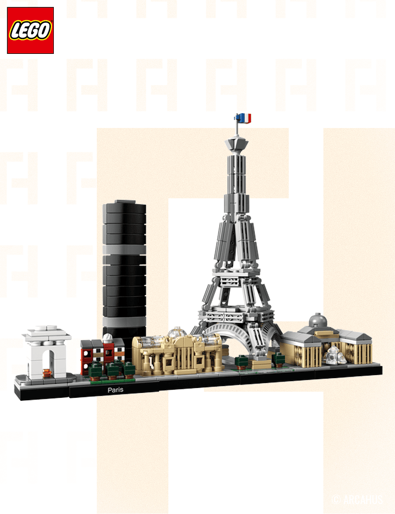 Paris - Lego Achitecture 21044