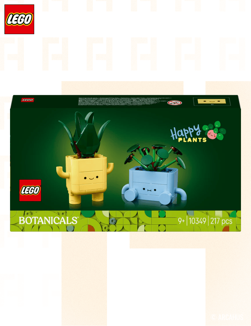 Petites plantes souriantes - LEGO® The Botanical Collection 10349