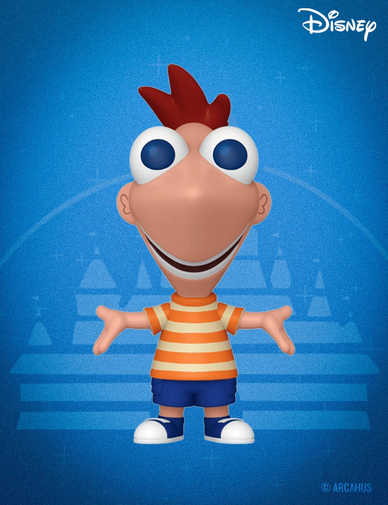 Phineas n° 1629 - Figurine Funko POP! Disney Phineas & Ferb
