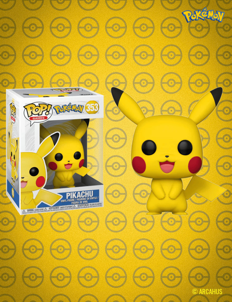 Pikachu n° 353 - Figurine Funko POP! Games Pokemon