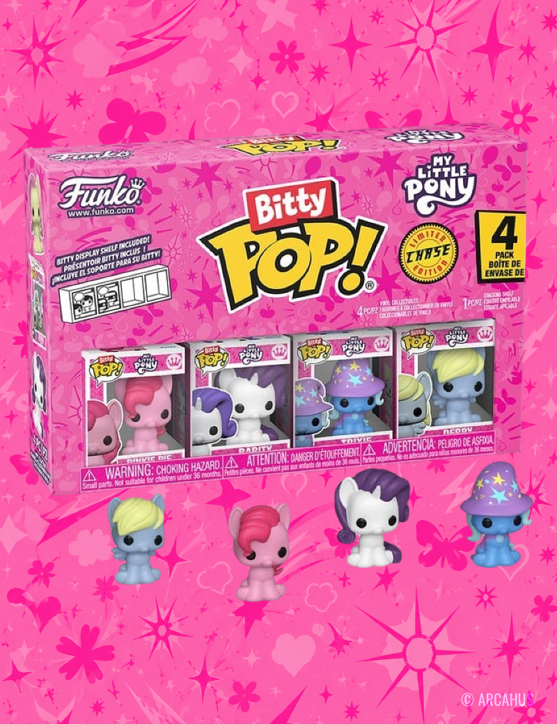 Mon Petit Poney (Pinkie Pie) - Pack de 4 figurines Funko Bitty POP! My Little Pony