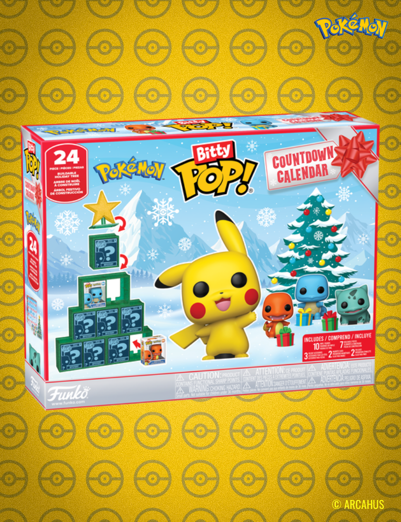 Calendrier de l'Avent - Funko Bitty POP! Pokémon