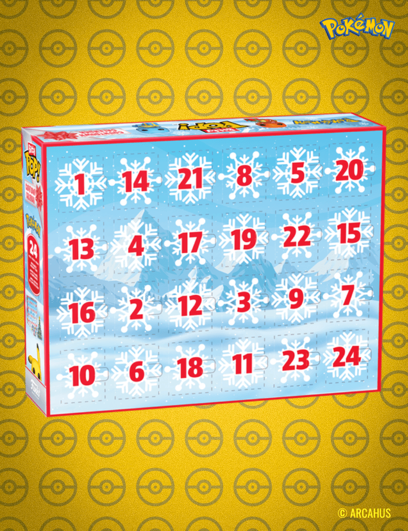 Calendrier de l'Avent - Funko Bitty POP! Pokémon