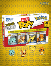 Pack de 4 figurines - Funko Bitty POP! Pokémon Série 3