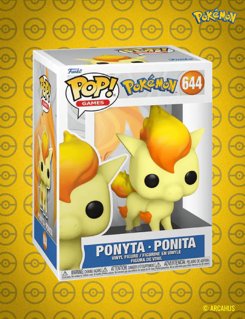 Ponyta n°644 - Figurine Funko POP! Games Pokémon