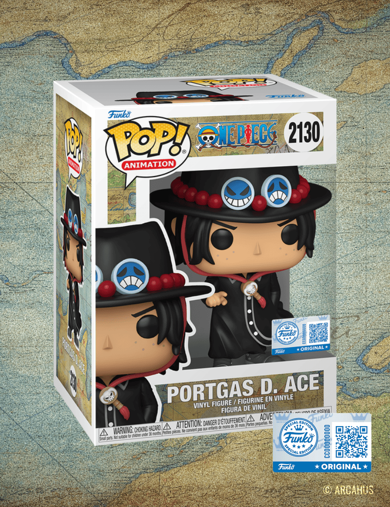 Portgas D. Ace (Introduction) n°2130 - Figurine Funko POP! Animation One Piece