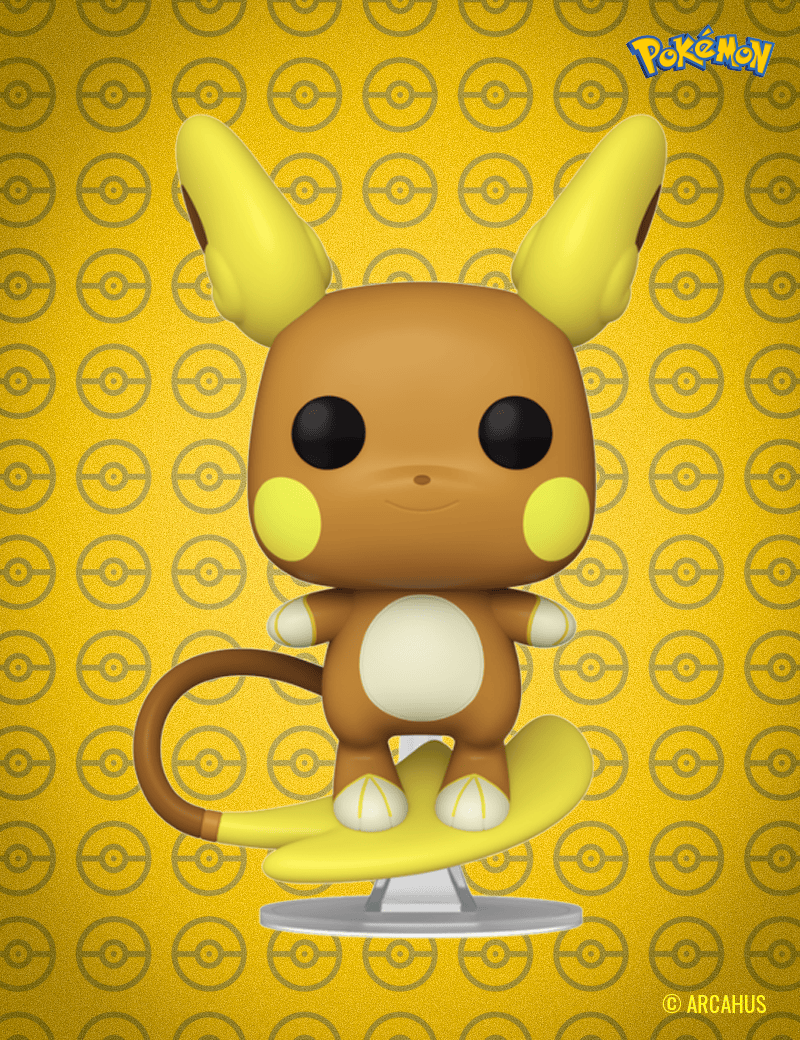 Raichu d'Alola n° 1011 - Figurine Funko POP! Games Pokémon