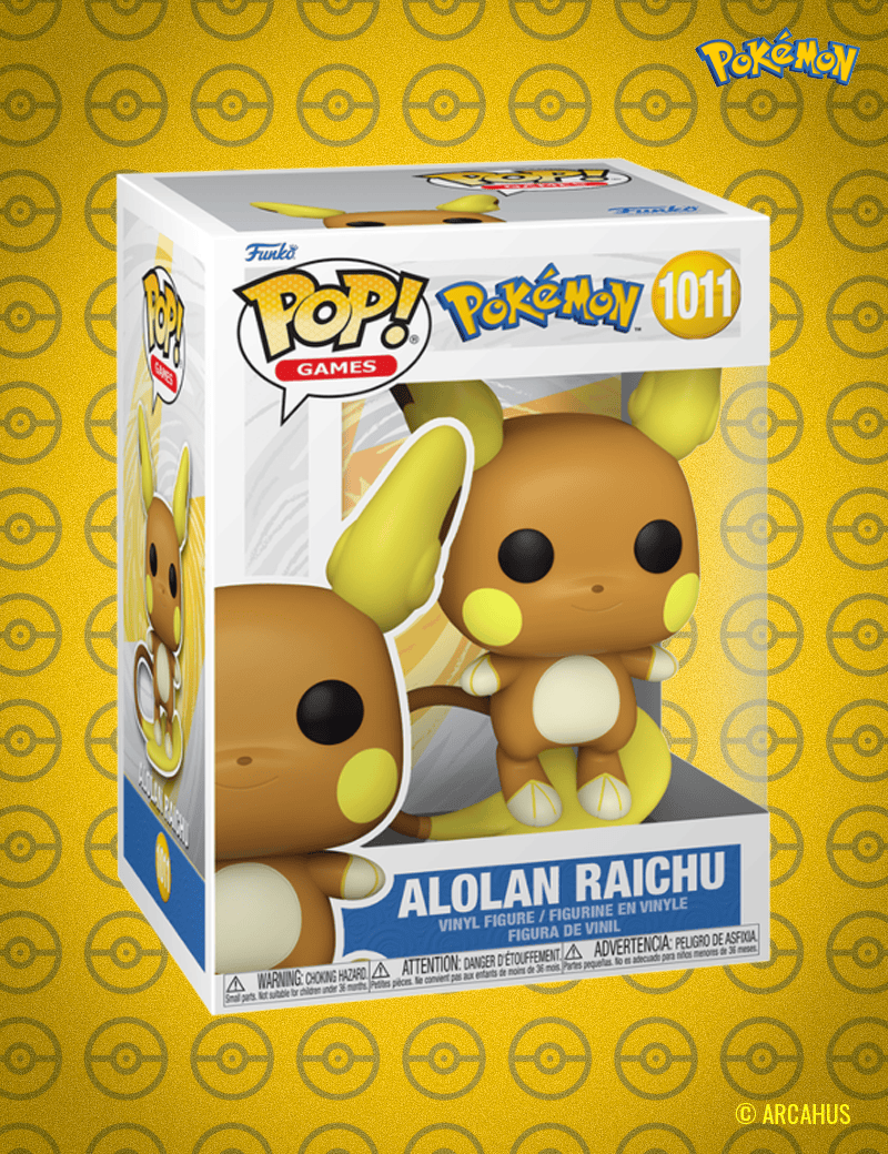 Raichu d'Alola n° 1011 - Figurine Funko POP! Games Pokémon