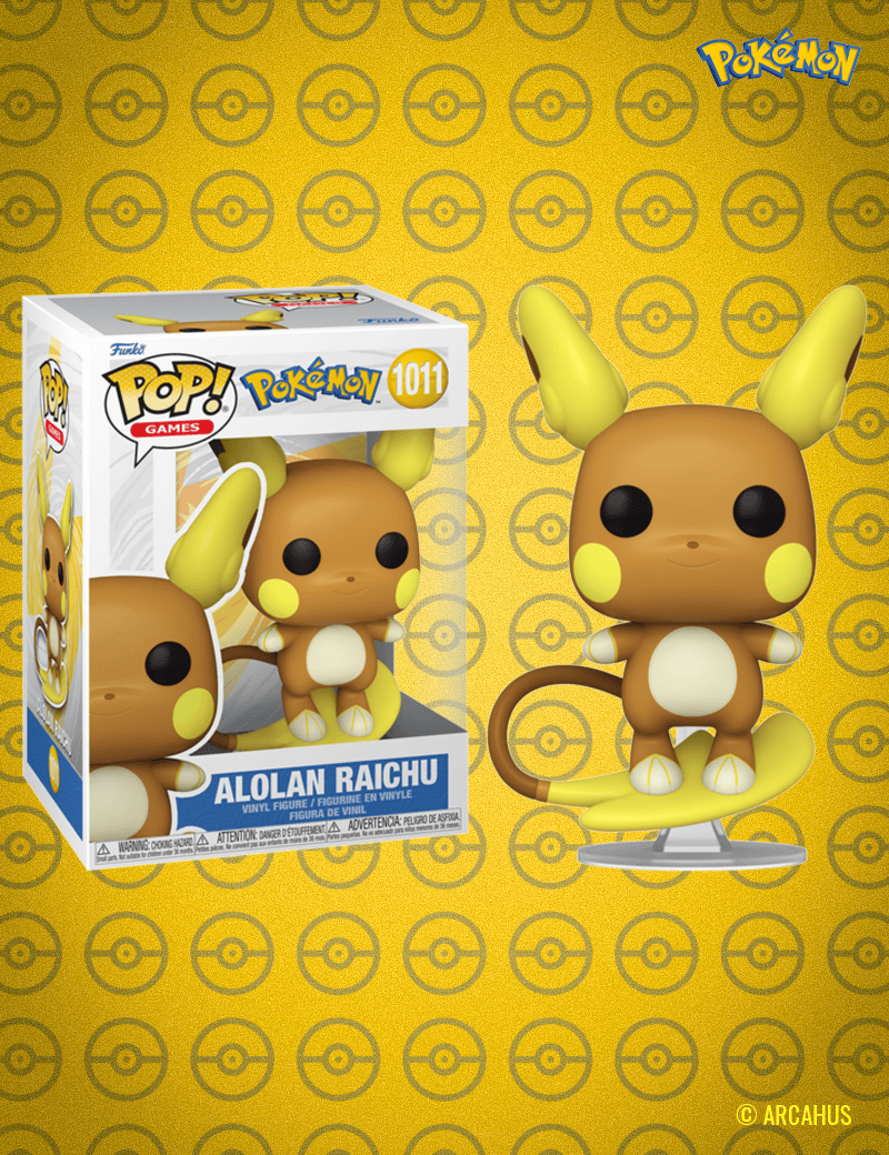 Raichu d'Alola n° 1011 - Figurine Funko POP! Games Pokémon