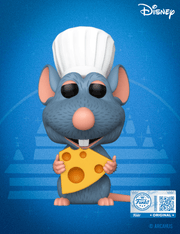 Remy avec fromage n°1746 - Figurine Funko POP! Disney Pixar Ratatouille