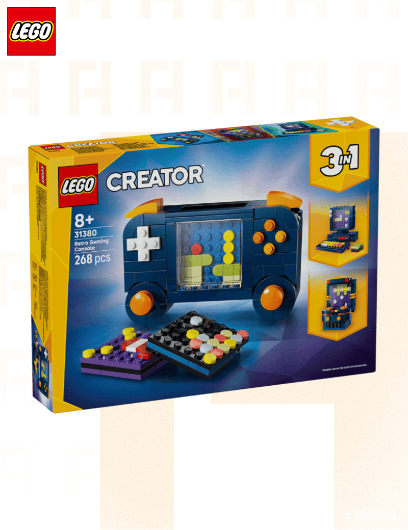 La console de jeu rétro 3 en 1 - Lego Creator 31380
