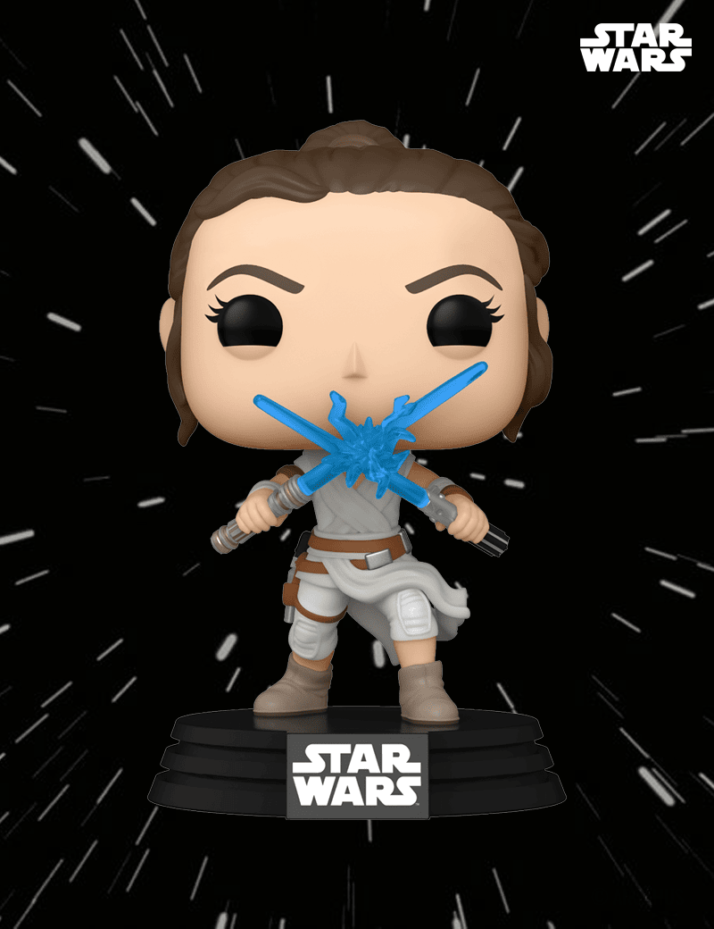 Rey (Two Lightsabers) n° 434 - Figurine Funko POP! Star Wars Episode IX