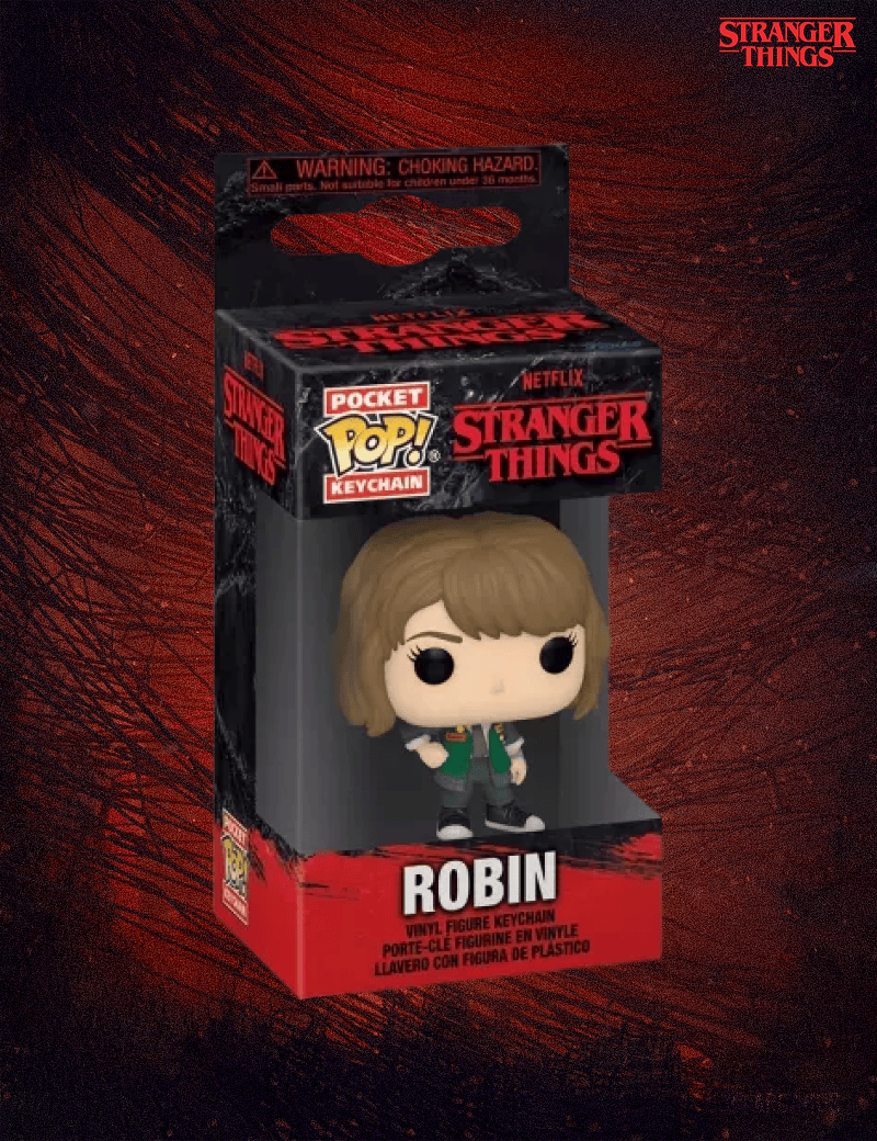 Robin Porte-clé - Figurine Funko POP! Pocket Keychain Television Stranger Things