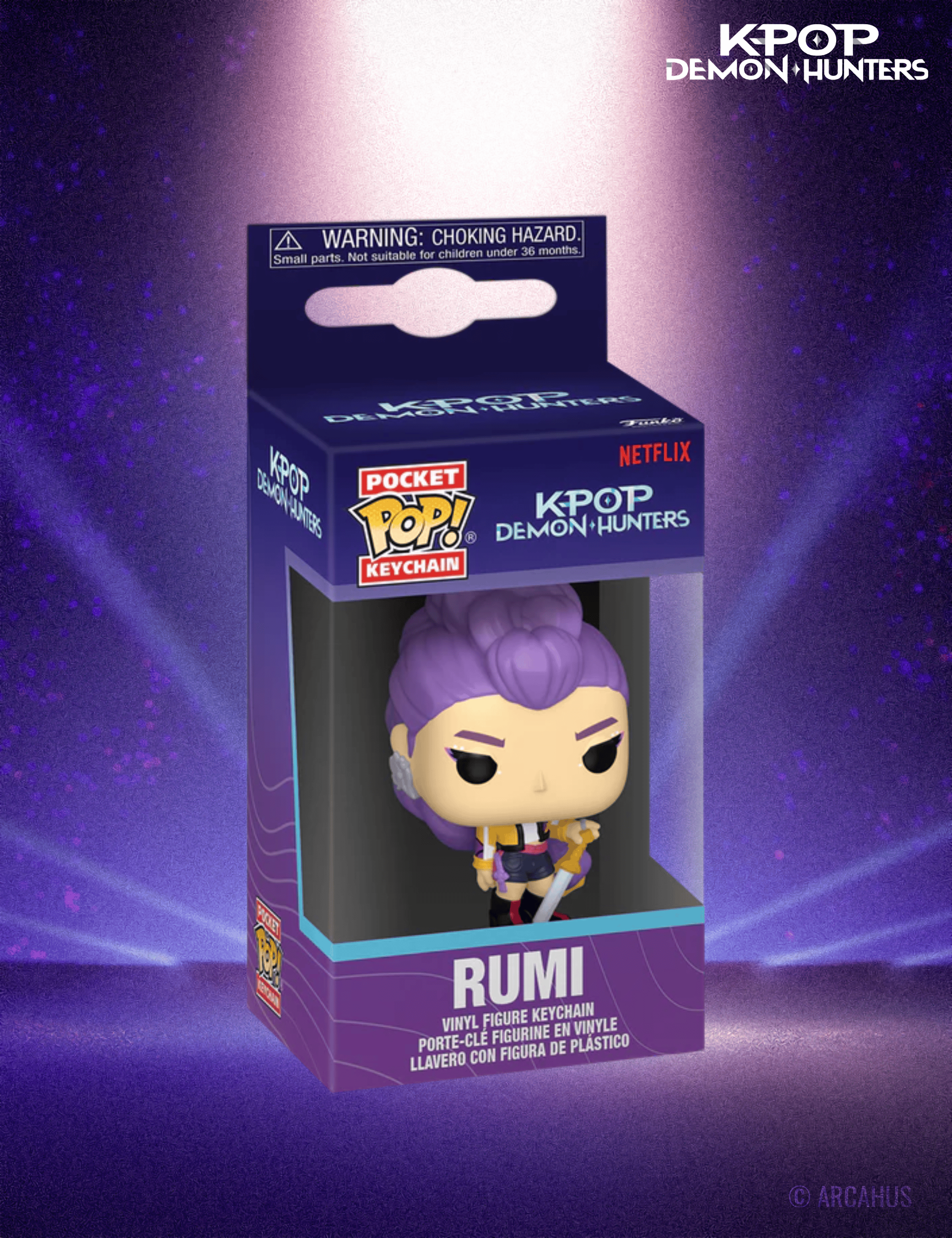 Rumi Porte-clé - Funko POP! Pocket Keychain K-Pop Demon Hunters