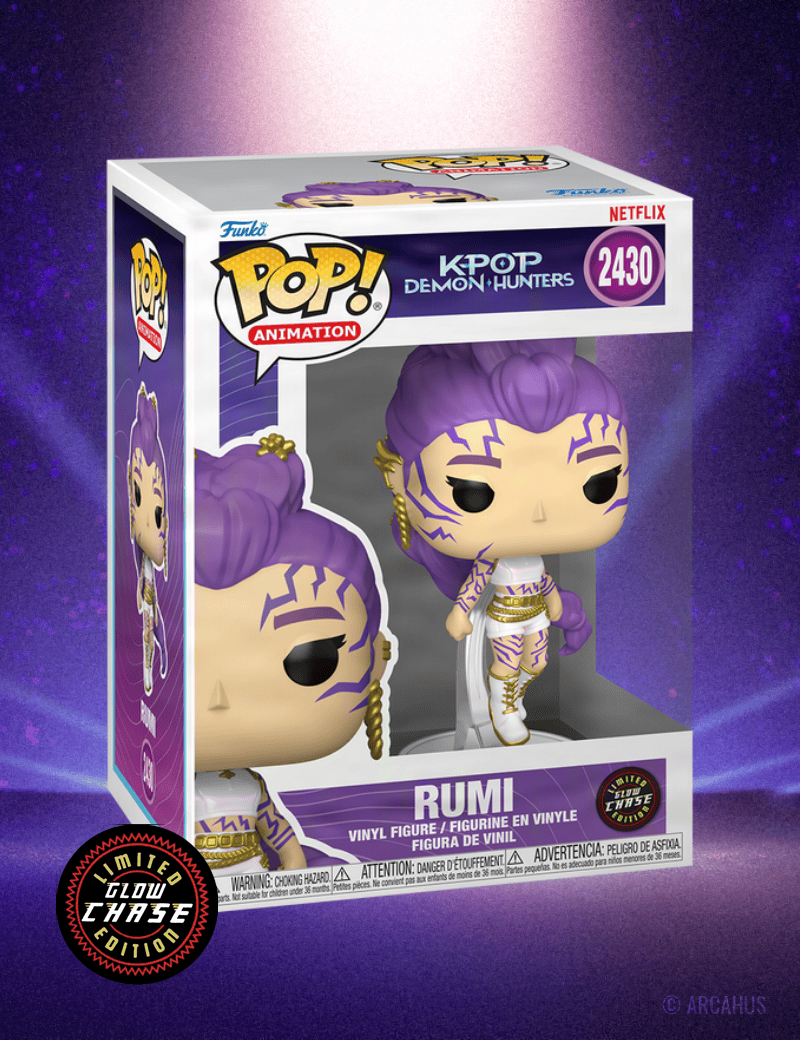 Rumi (Chase) n° 2430 - Figurine Funko POP! Animation KPop Demon Hunters