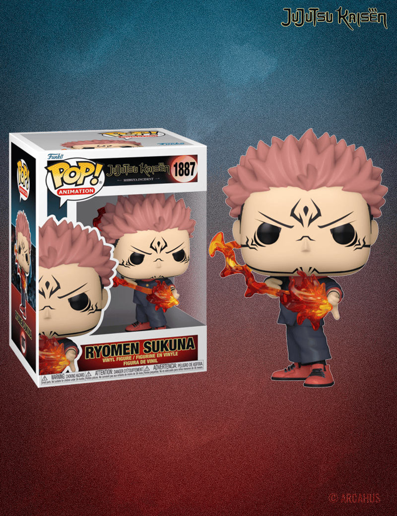 Ryomen Sukuna n° 1887 - Figurine Funko POP! Animation Jujustu Kaisan