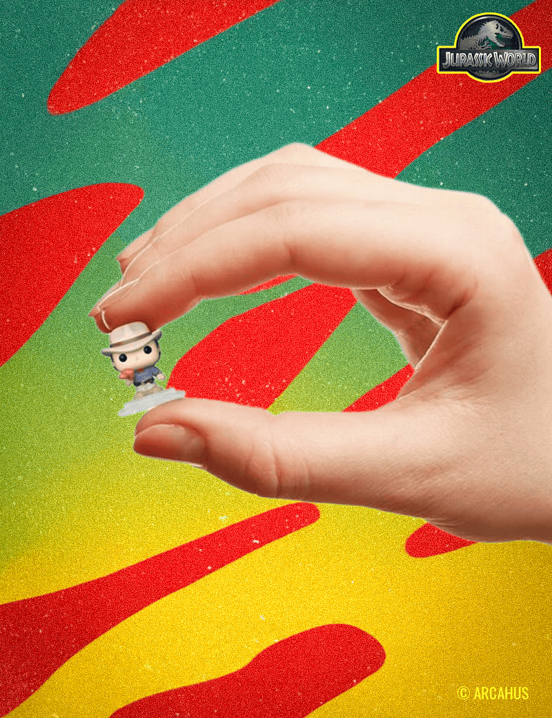 Jurassic SUV avec Dr. Alan Grant - Funko Bitty POP! Ride Jurassic Park