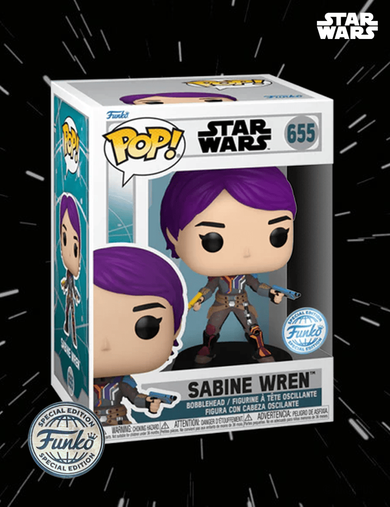 Sabine Wren n° 655 - Figurine Funko POP! Star Wars Ahsoka