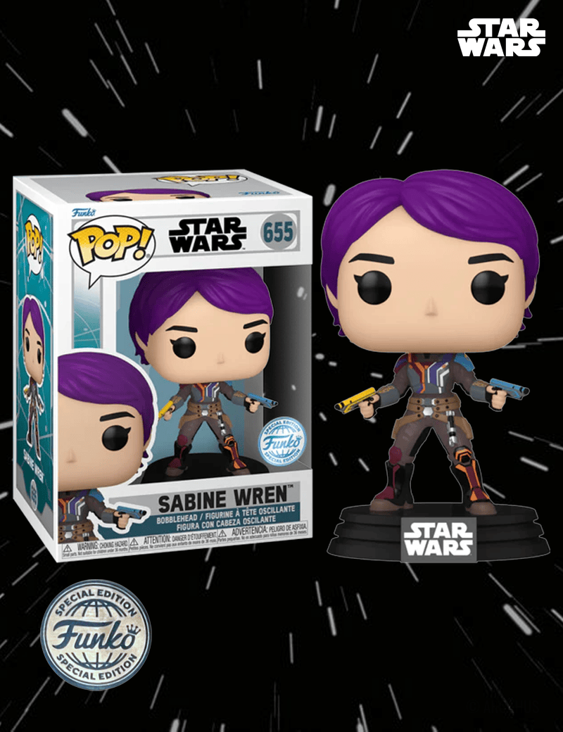 Sabine Wren n° 655 - Figurine Funko POP! Star Wars Ahsoka