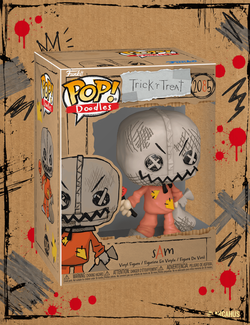 Sam (Doodles) n°2085 - Figurine Funko POP! Doodles Movies Trick 'r Treat
