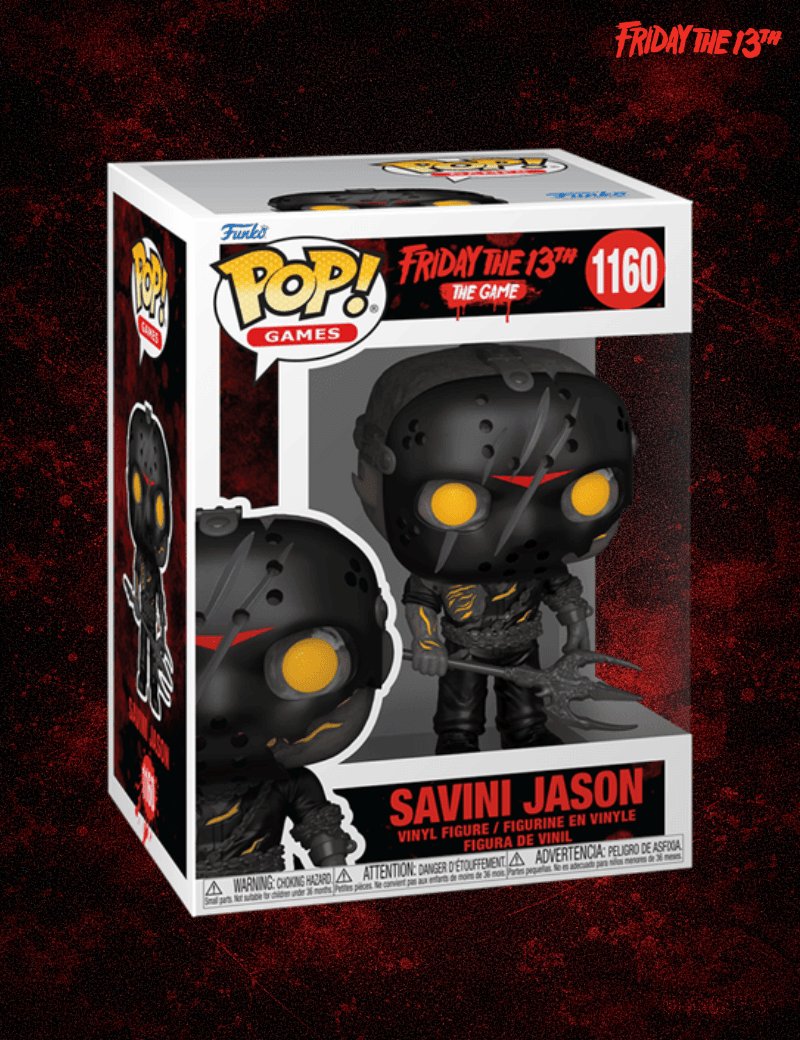 Savini Jason n°1160 - Figurine Funko POP! Games Vendredi 13 Le Jeu