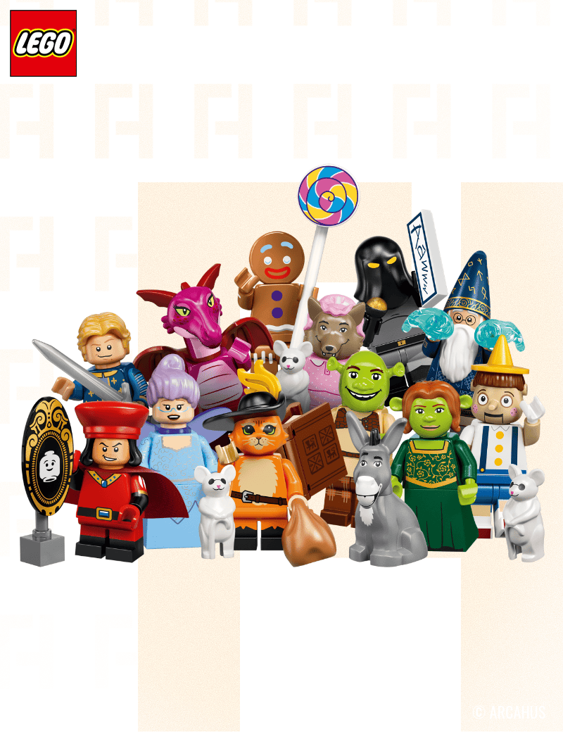Minifigures Série Shrek - Lego Minifigures 71053