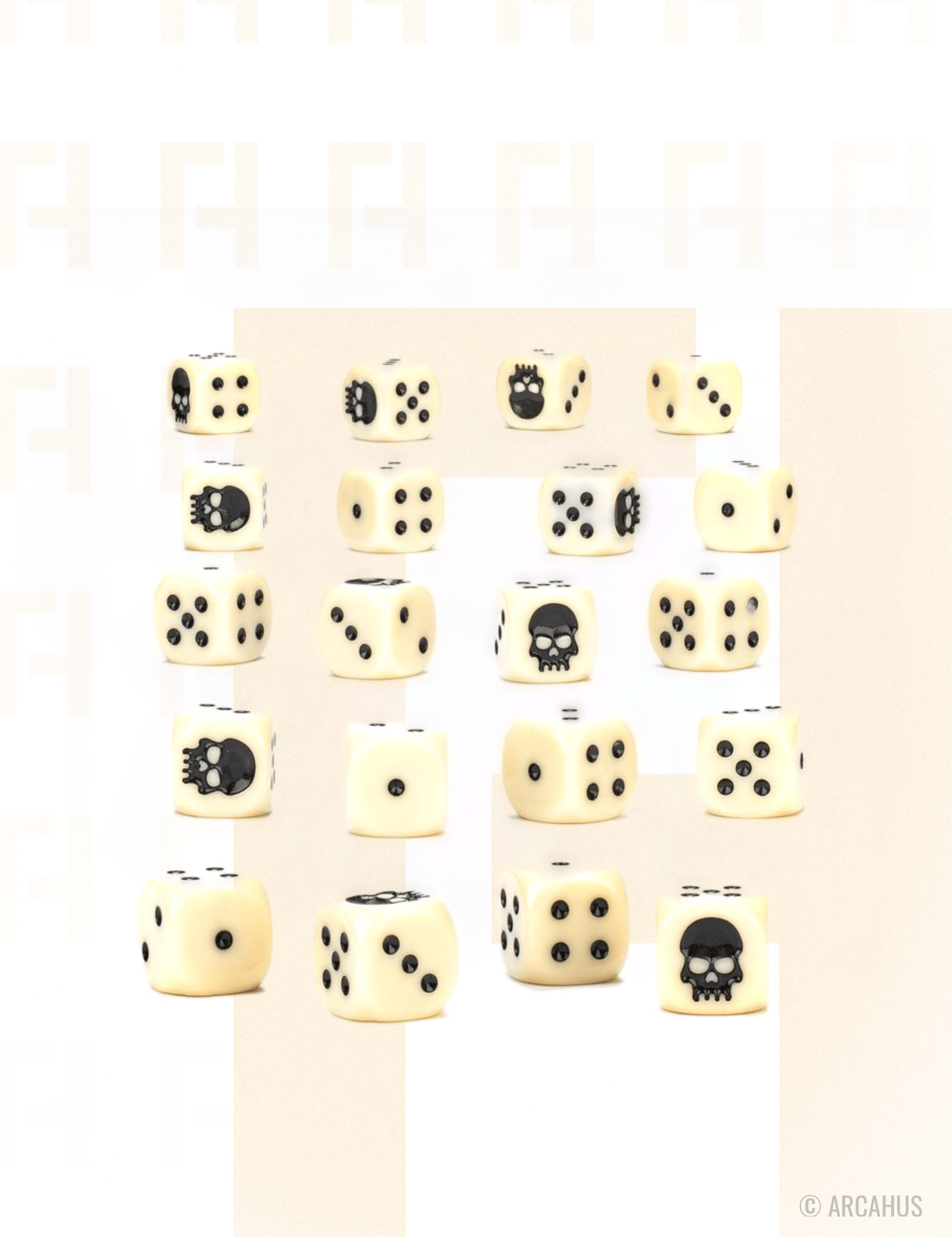 Cube Dés - Pack de 20 dés Warhammer Dice