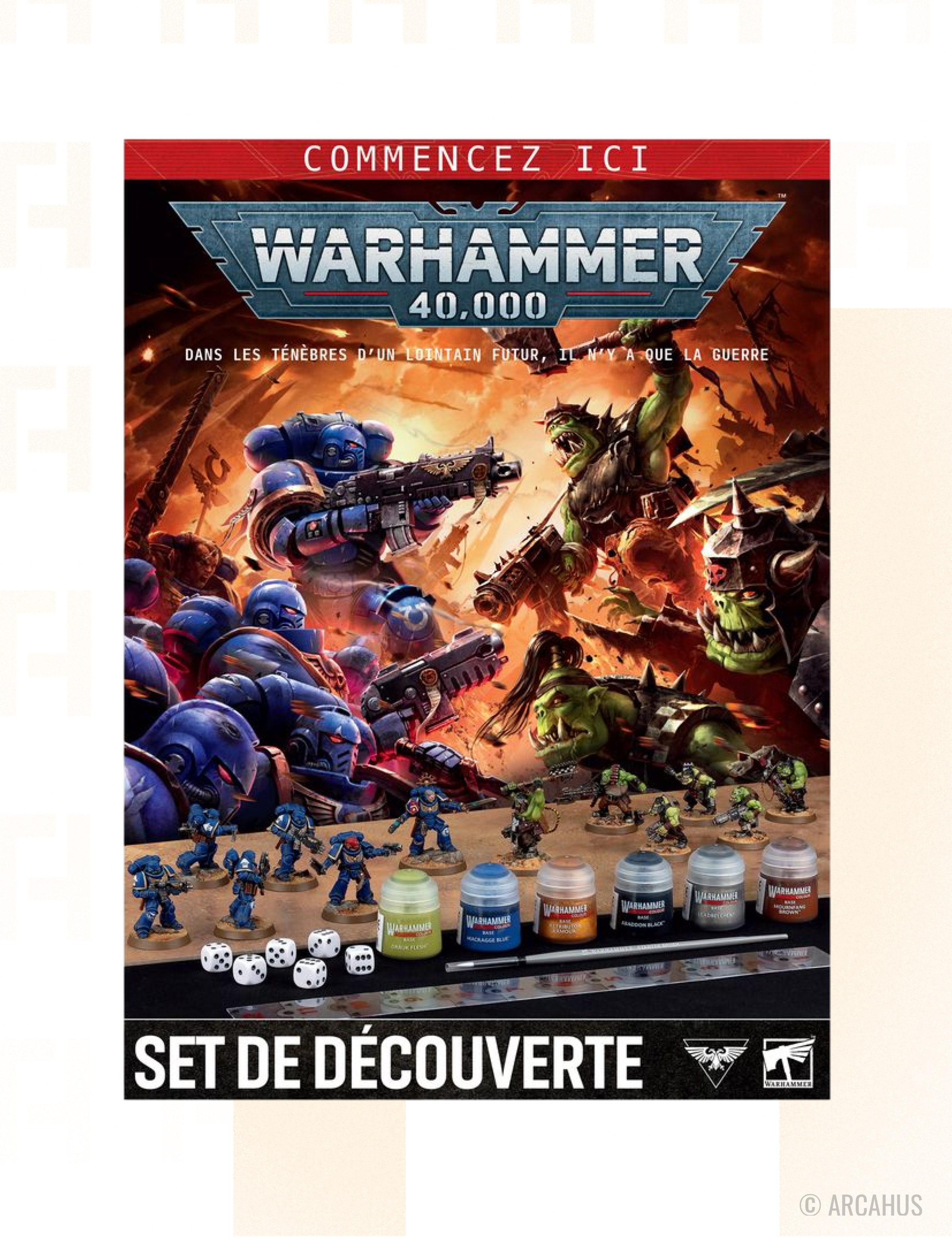 Set de Découverte Warhammer 40,000 - Figurine Miniature Warhammer 40,000 (Français)