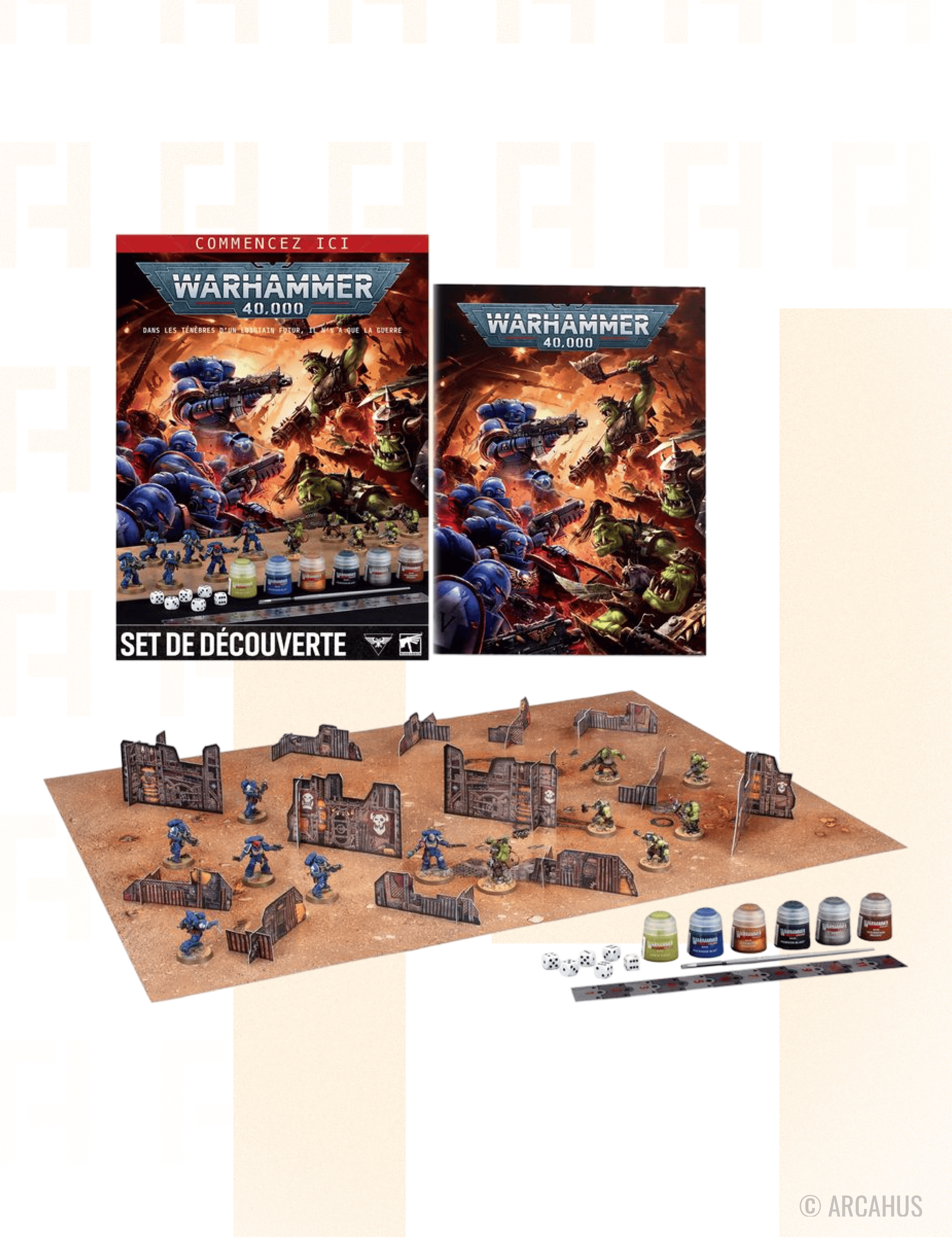 Set de Découverte Warhammer 40,000 - Figurine Miniature Warhammer 40,000 (Français)