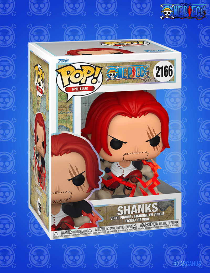 Shanks n° 2166 - Figurine Funko POP! Plus Animation One Piece