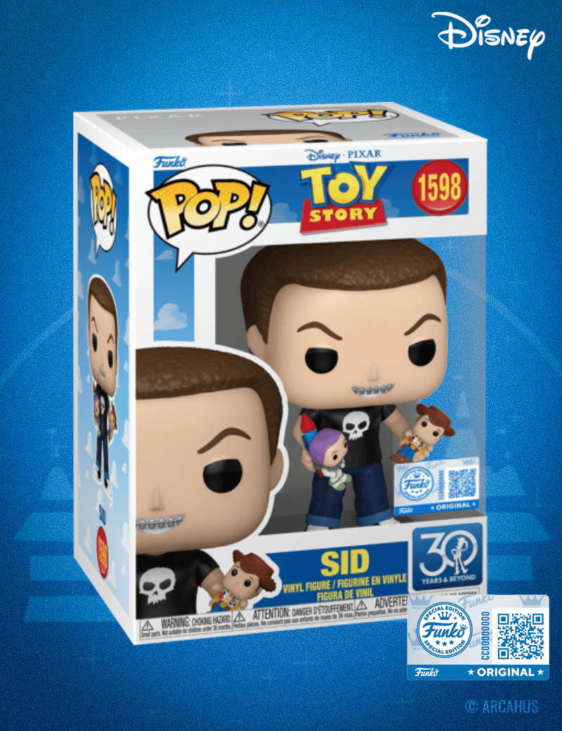Sid n°1598 - Figurine Funko POP! Disney Pixar Toy Story 30 Years Beyond
