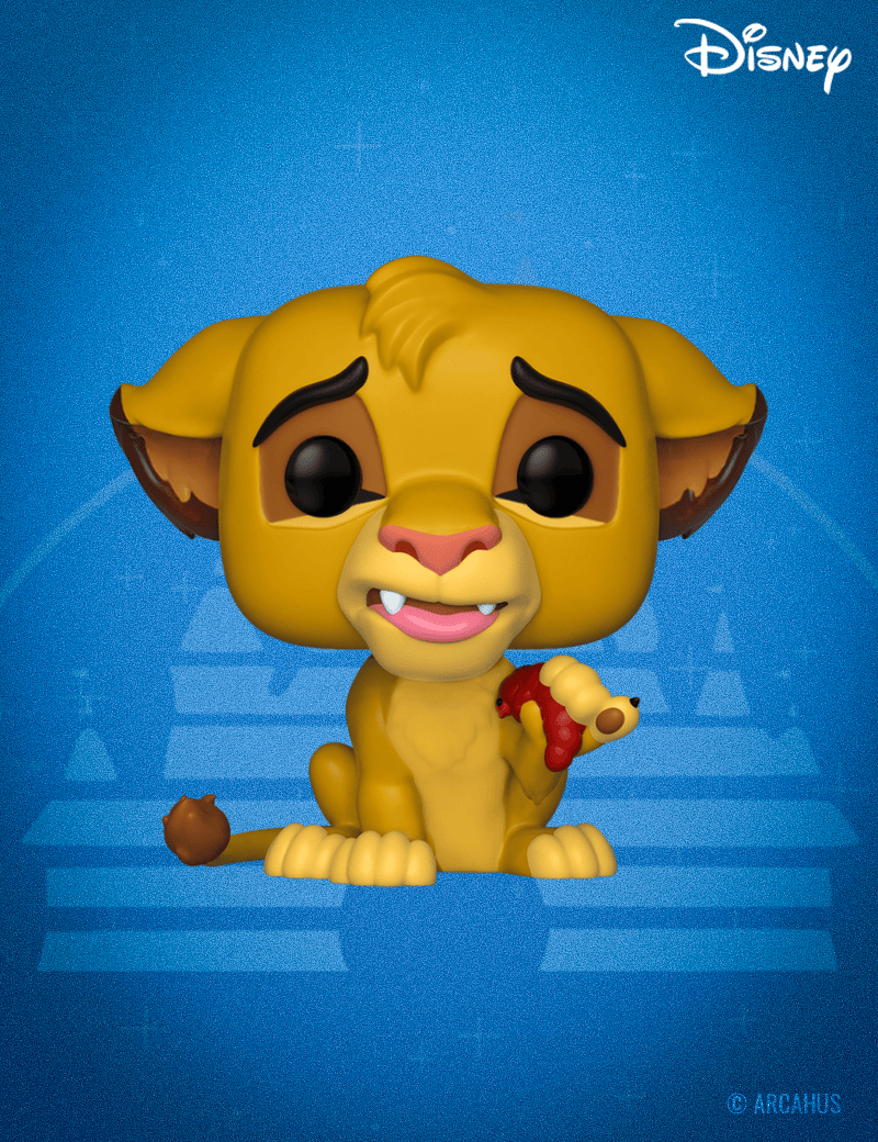 Simba n°496 - Figurine Funko POP! Disney Le Roi Lion