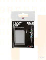 100 Sleeves Standard -  Protections Transparentes Souple 6,5x9 cm Konix