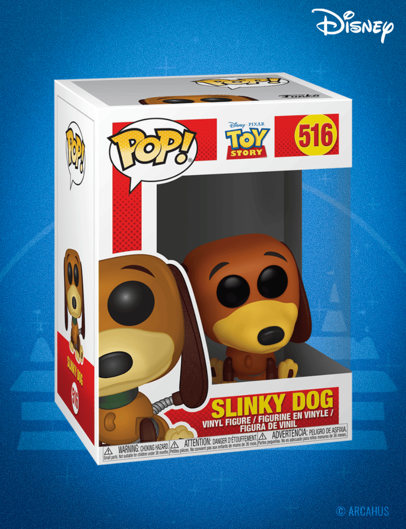 Slinky Dog (Zig-Zag) n°516 - Figurine Funko POP! Disney Pixar Toy Story