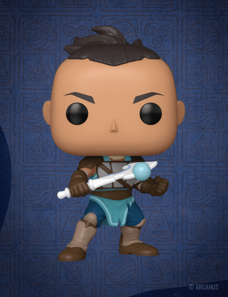 Sokka n°2108 - Figurine Funko POP! Animation Aang Le Dernier Maître de l'Air