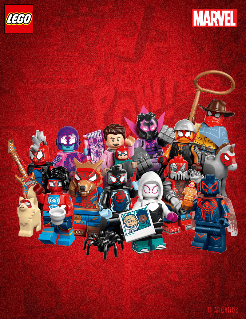 Minifigures Spider-Man : Across the Spider-Verse  - Lego Minifigures 71050