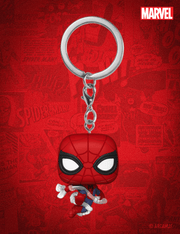 Spider-Man Porte-clé - Figurine Funko POP! Pocket Keychain Marvel Studios Spider-Man: Brand New Day