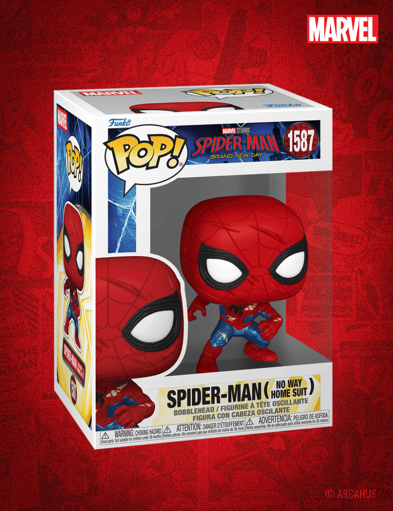 Spider-Man (Tenue No Way Home) n°1587 - Figurine Funko POP! Marvel Studios Spider-Man: Brand New Day