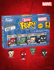Pack de 4 figurines - Funko Bitty POP! Marvel Spider-Man Série 1