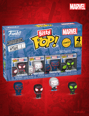 Pack de 4 figurines - Funko Bitty POP! Marvel Spider-Man Série 2