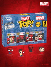 Pack de 4 figurines - Funko Bitty POP! Marvel Spider-Man Série 4