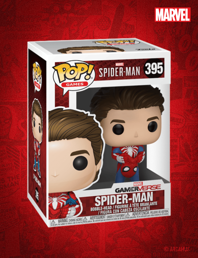 Spider-man (Démasqué) n° 395 - Figurine Funko POP! GamerVerse Marvel's Spider-Man