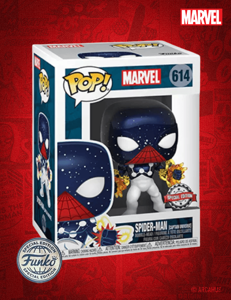 Spider-Man (Captain Universe) n° 614 - Figurine Funko POP! Marvel Spider-Man