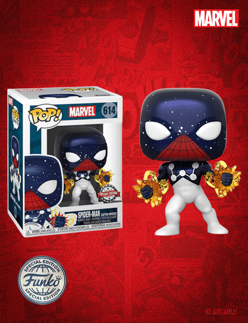 Spider-Man (Captain Universe) n° 614 - Figurine Funko POP! Marvel Spider-Man