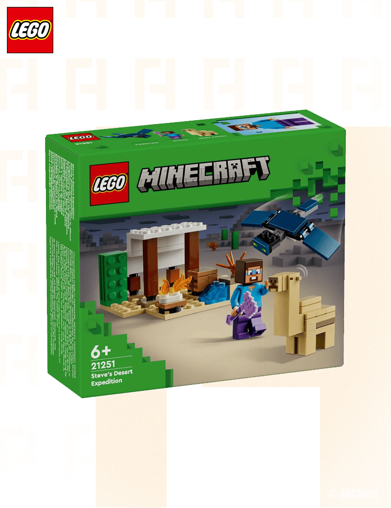 Expédition Steve Désert Minecraft - Lego Minecraft 21251